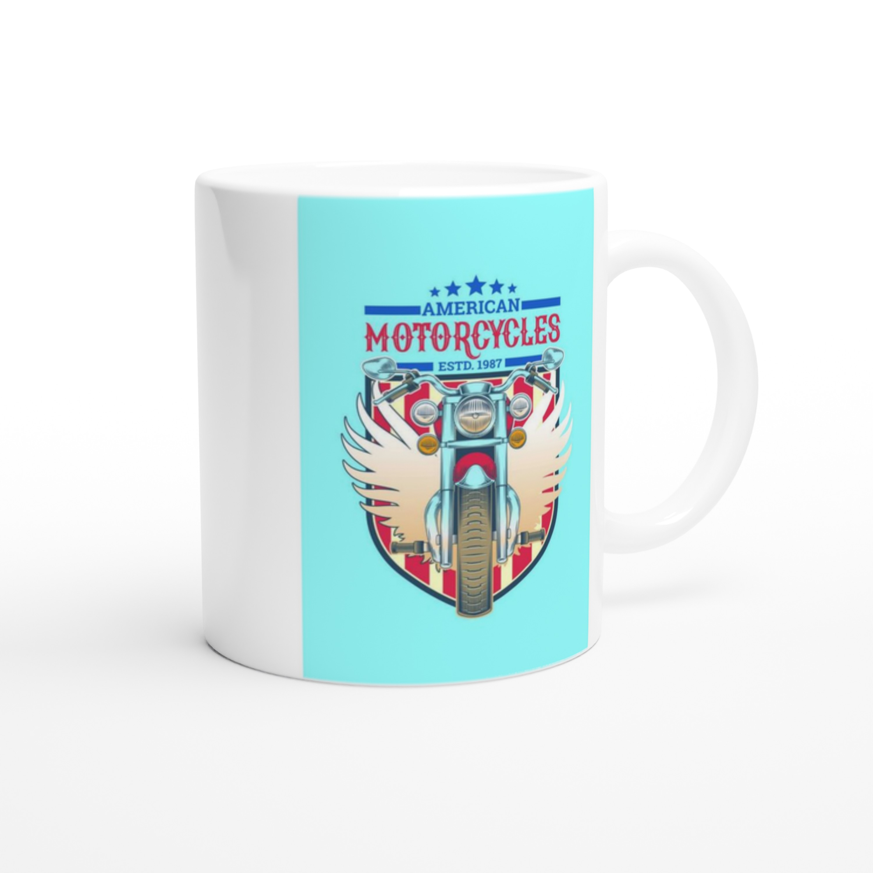 Amerikan%20Retro%20Motor%20Kanatlı%20Tasarım%20Baskılı%20Kupa%20Bardak