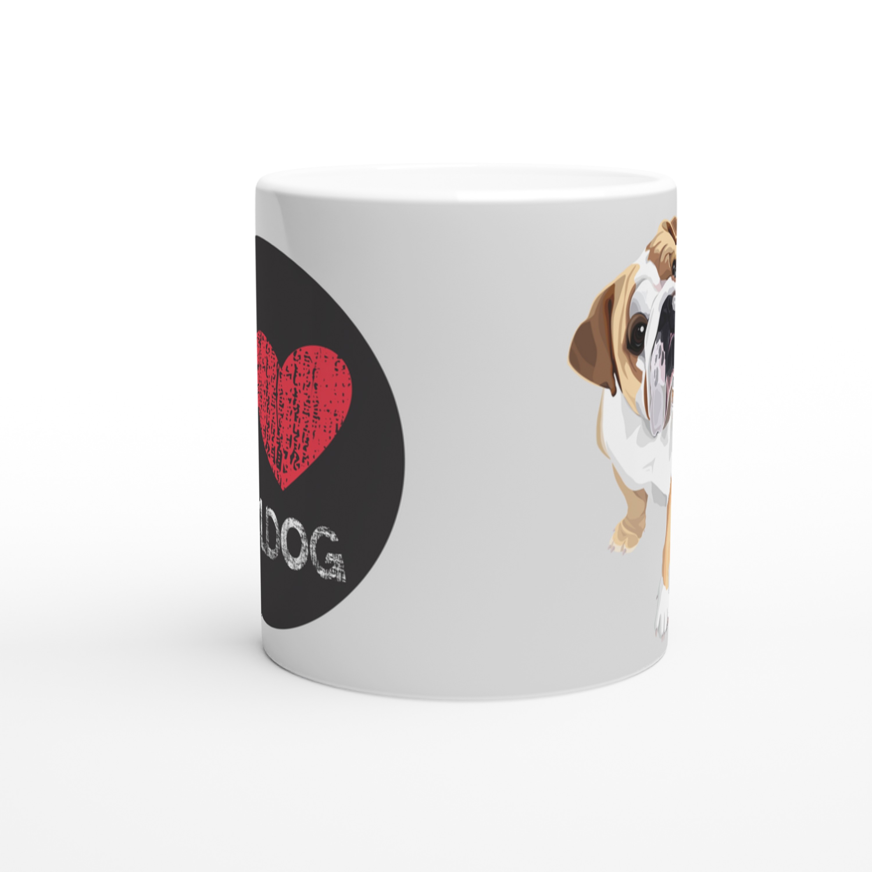 I%20Love%20Bulldog%20Temalı%20Baskılı%20Kupa%20Bardak