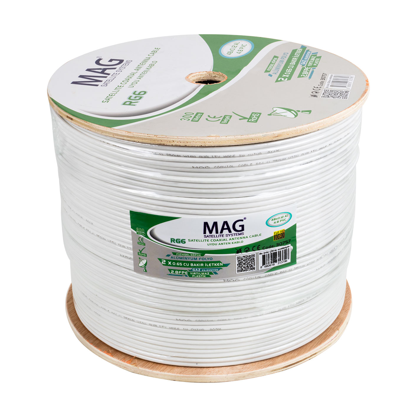 Mag%20RG59%20Fa%20Mini%20Dual%20Bitişik%20Kablo%20300%20Mt