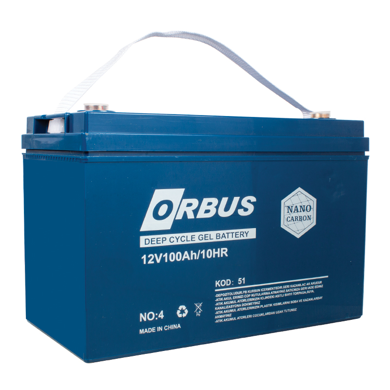 Orbus%2012%20Volt%20100%20Amper%20Karbon%20Jel%20Tip%20Akü%20(330X173x212%20Mm)