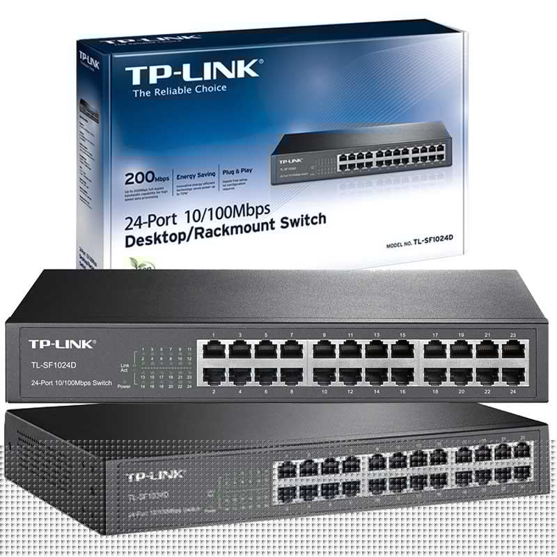Tp-Link%20TL-SF1024D%2024%20Port%2010-100%20Mbps%20Ethernet%20Switch