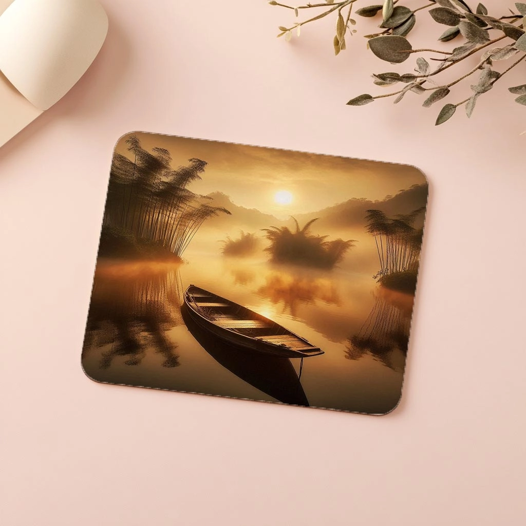 Bambu%20Arasında%20Kayık%20Manzaralı%20Mousepad%20-%2019x23%20cm%202%20mm%20Dikdörtgen%20İthal%20Baskılı%20Mouse%20Pad