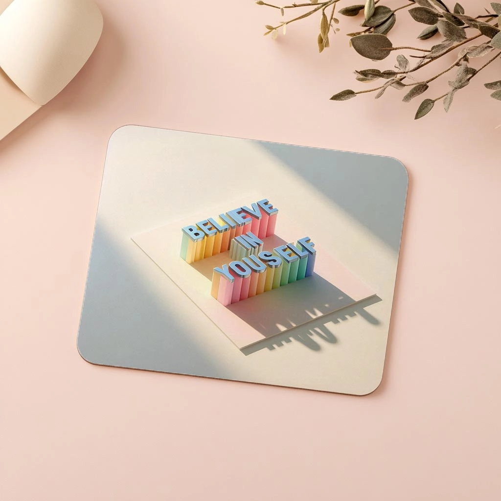 Believe%20in%20Yourself%20Yazılı%20Parlak%20Mousepad%20-%2019x23%20cm%202%20mm%20Dikdörtgen%20İthal%20Baskılı%20Mouse%20Pad