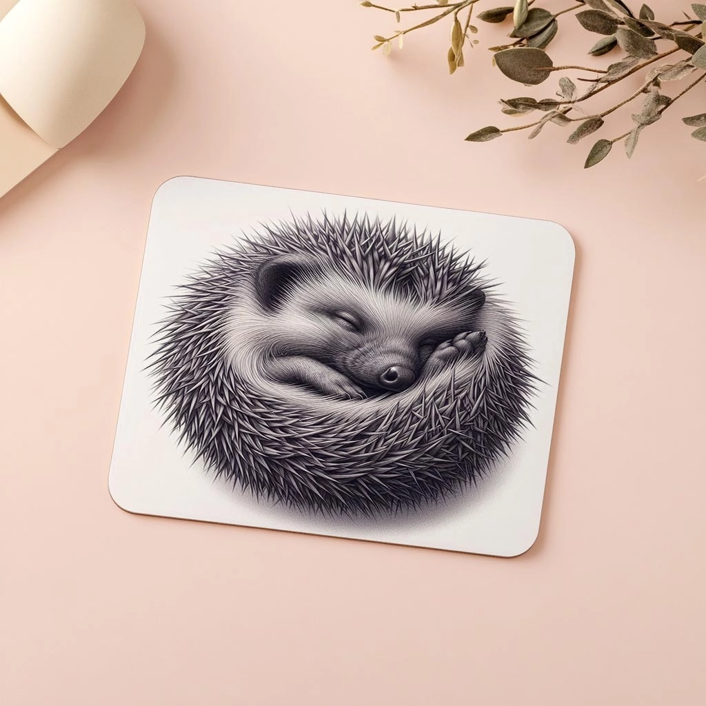 Mat%20Gri%20Arka%20Planlı%20Kirpi%20Tasarımı%20-%2019x23%20cm%202%20mm%20Dikdörtgen%20İthal%20Baskılı%20Mouse%20Pad