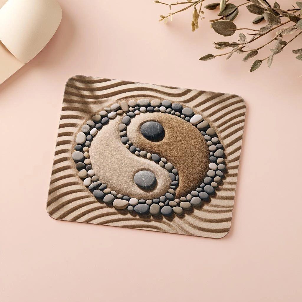 Doğal%20Taşlarla%20Yin%20Yang%20Mousepad%20-%2019x23%20cm%202%20mm%20Dikdörtgen%20İthal%20Baskılı%20Mouse%20Pad