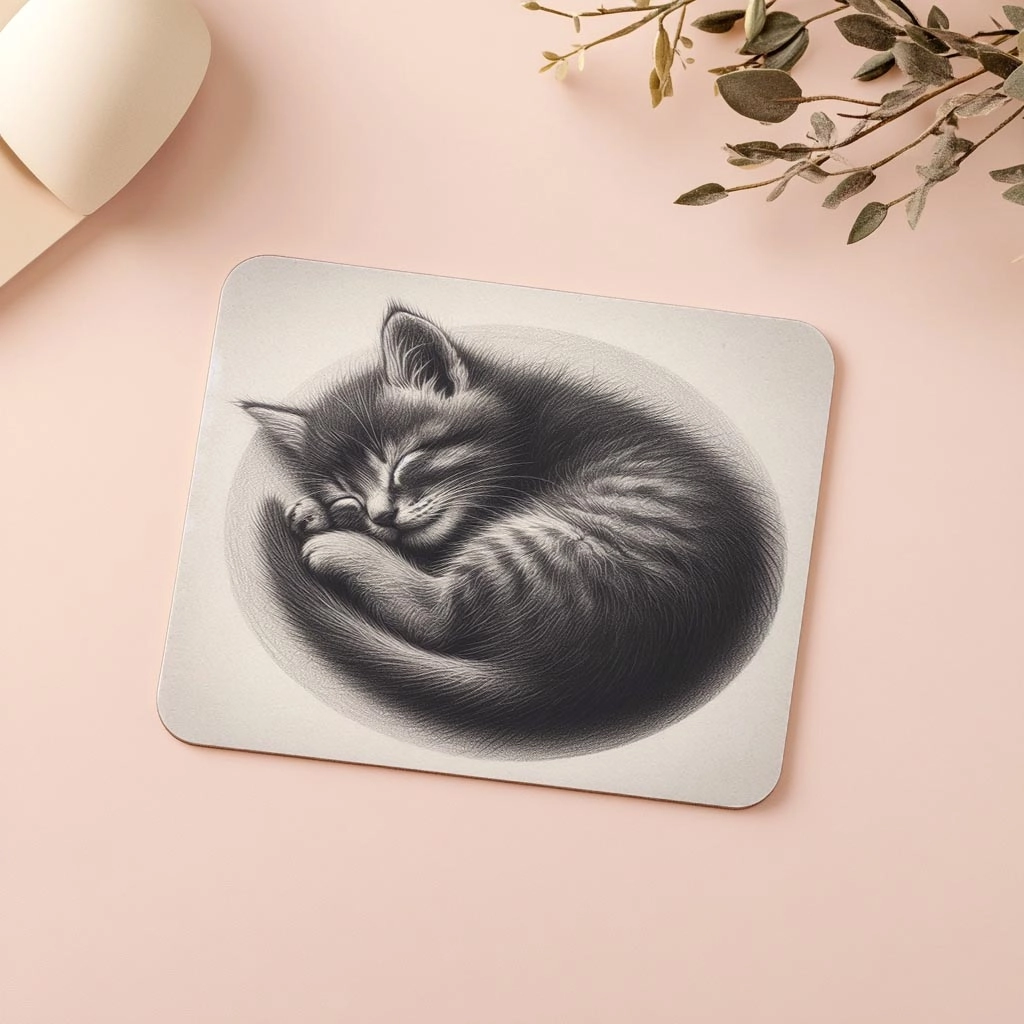 Uyuyan%20Kedi%20Çizimli%20Mousepad%20–%20Karakalem%20Tarz%20-%2019x23%20cm%202%20mm%20Dikdörtgen%20İthal%20Baskılı%20Mouse%20Pad