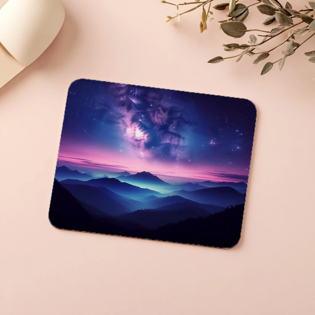 Samanyolu%20Manzaralı%20Dağ%20Silüetli%20Mousepad%20-%2019x23%20cm%202%20mm%20Dikdörtgen%20İthal%20Baskılı%20Mouse%20Pad