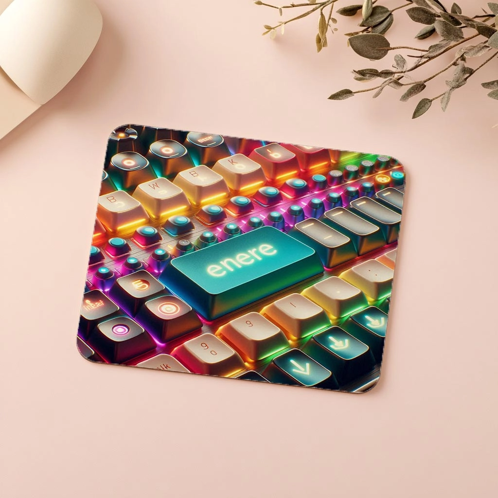 Retro%20Mekanik%20Klavye%20Temalı%20Mouse%20Pad%20-%2019x23%20cm%202%20mm%20Dikdörtgen%20İthal%20Baskılı%20Mouse%20Pad
