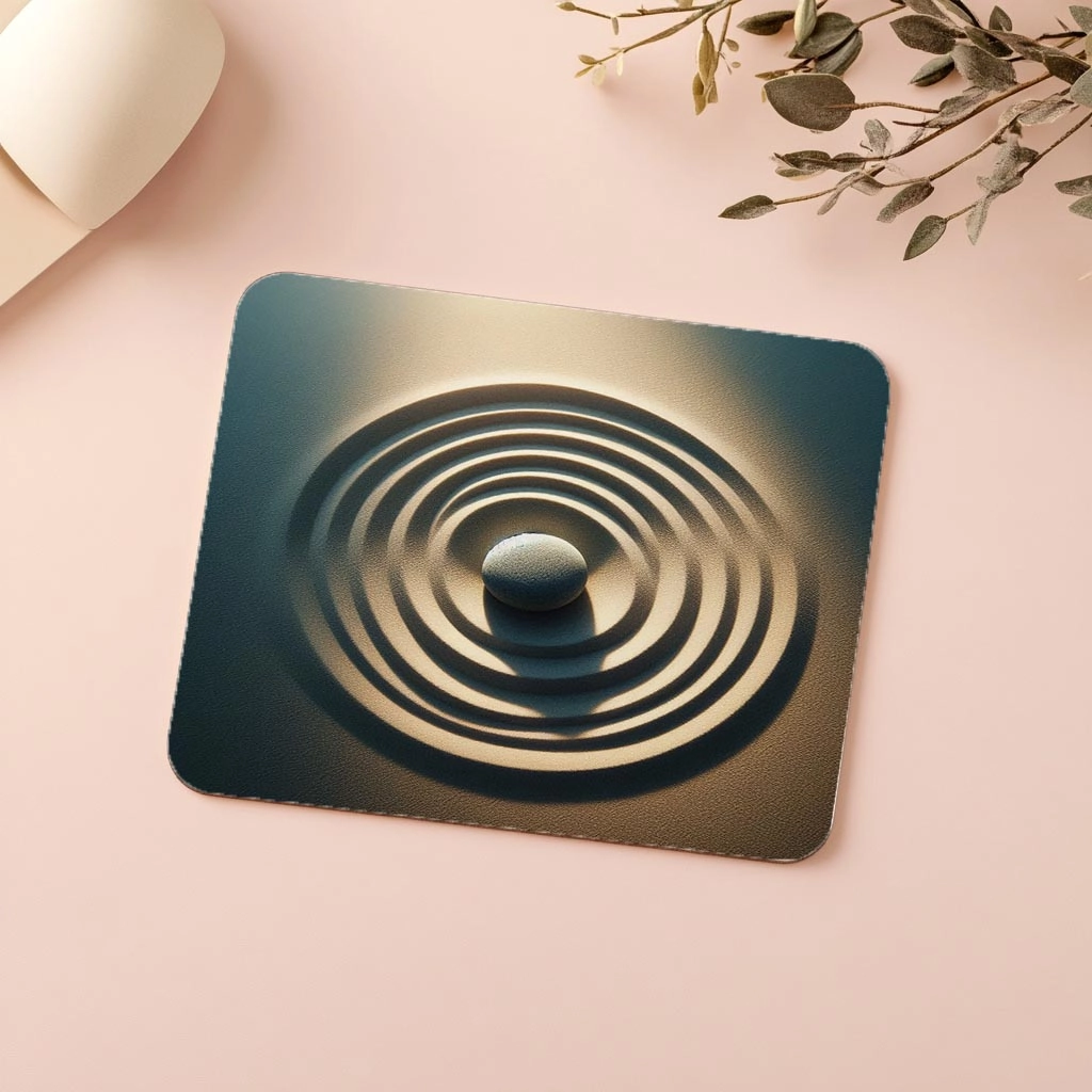 Spiral%20Raked%20Sand%20Zen%20Mousepad%20-%2019x23%20cm%202%20mm%20Dikdörtgen%20İthal%20Baskılı%20Mouse%20Pad