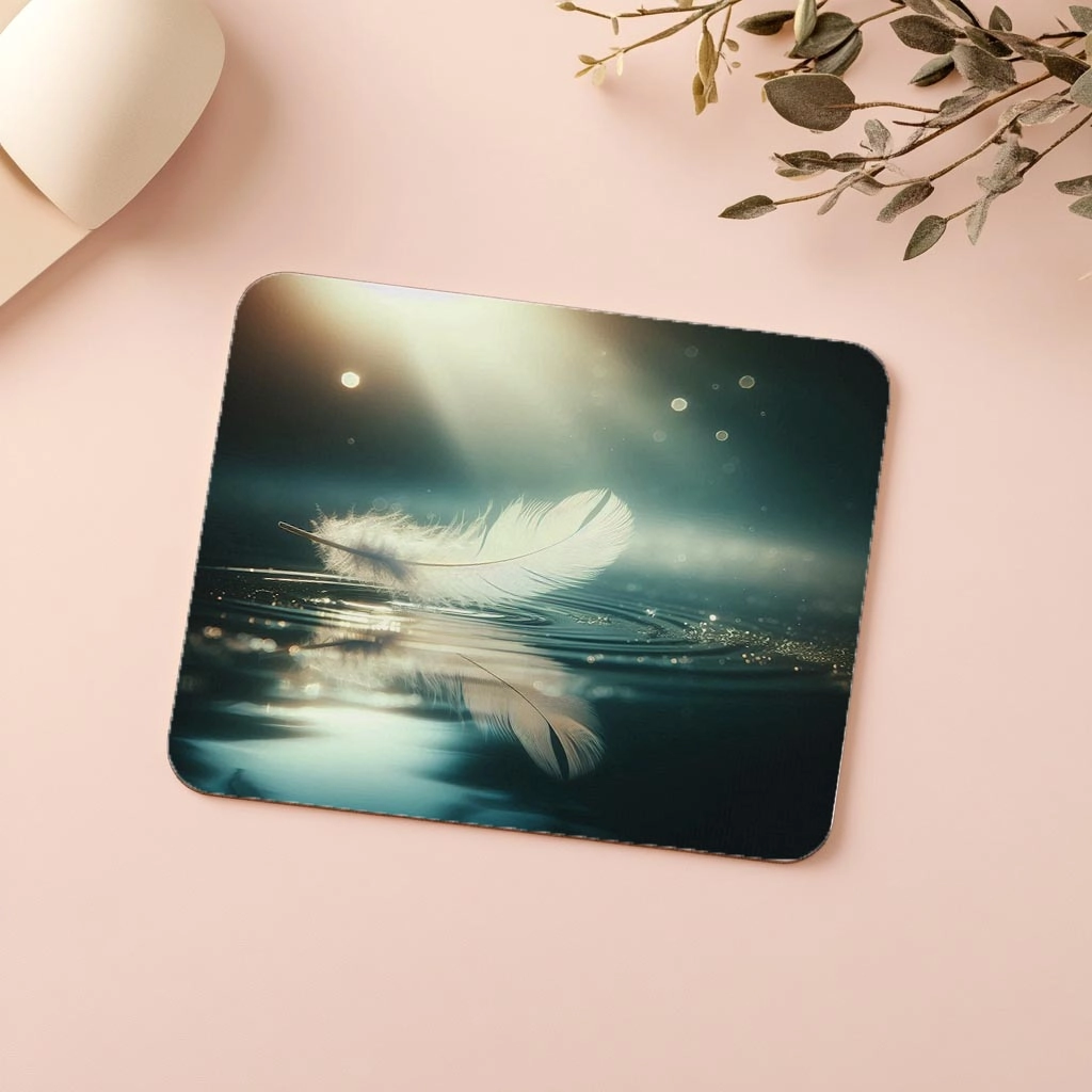 Yavaş%20Hareketli%20Su%20Tüy%20Temalı%20Mousepad%20-%2019x23%20cm%202%20mm%20Dikdörtgen%20İthal%20Baskılı%20Mouse%20Pad