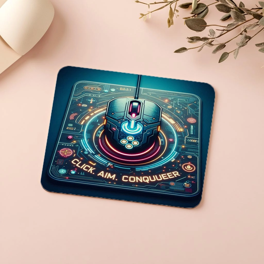 Click%20Aim%20Conquer%20Yazılı%20Gamer%20Mousepad%20-%2019x23%20cm%202%20mm%20Dikdörtgen%20İthal%20Baskılı%20Mouse%20Pad