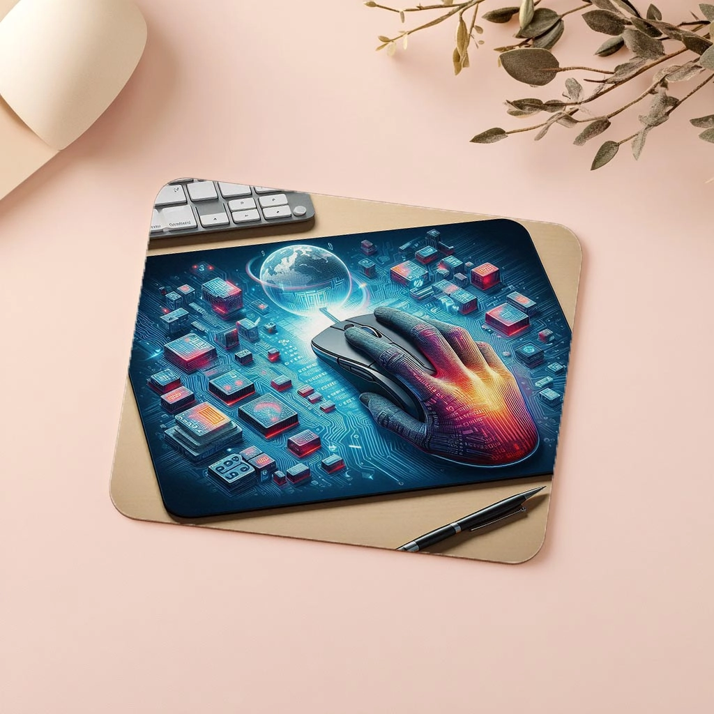 Retro%20Masaüstü%20Bilgisayar%20Mouse%20Pad%20Tasarımı%20-%2019x23%20cm%202%20mm%20Dikdörtgen%20İthal%20Baskılı%20Mouse%20Pad