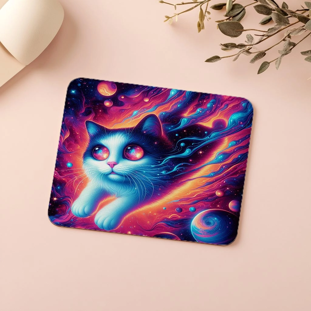 Uzay%20Gözlü%20Kedi%20Temalı%20Mousepad%20-%2019x23%20cm%202%20mm%20Dikdörtgen%20İthal%20Baskılı%20Mouse%20Pad