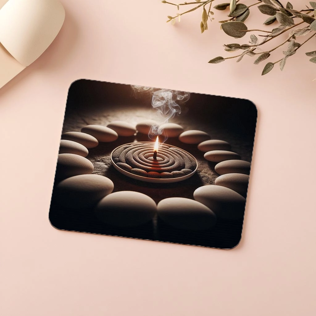 Meditasyon%20Temalı%20Zen%20Mouse%20Pad%20-%2019x23%20cm%202%20mm%20Dikdörtgen%20İthal%20Baskılı%20Mouse%20Pad