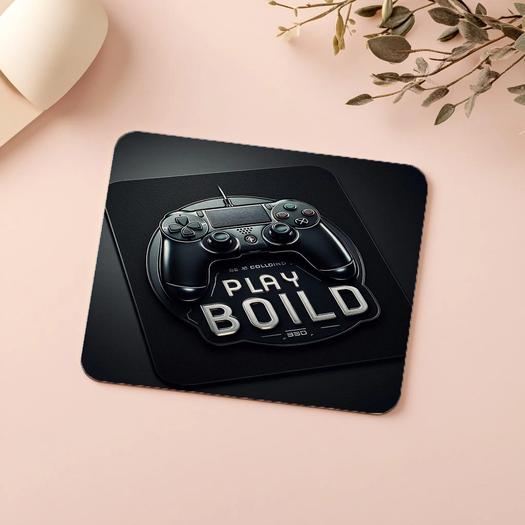 Play%20Bold%20Yazılı%20Modern%20Gamer%20Mousepad%20-%2019x23%20cm%202%20mm%20Dikdörtgen%20İthal%20Baskılı%20Mouse%20Pad