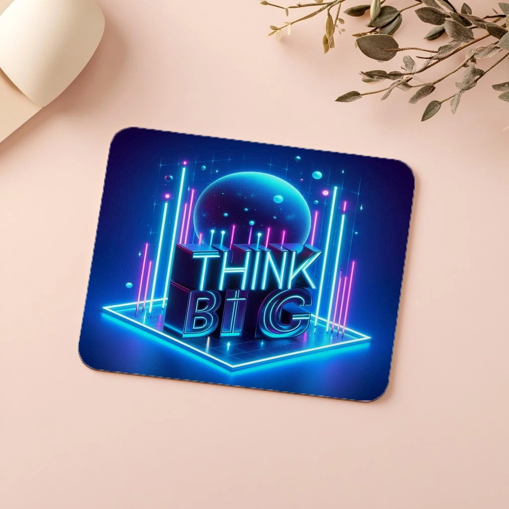 Mavi%20Işıklarla%20Think%20Big%203D%20Mouse%20Pad%20-%2019x23%20cm%202%20mm%20Dikdörtgen%20İthal%20Baskılı%20Mouse%20Pad