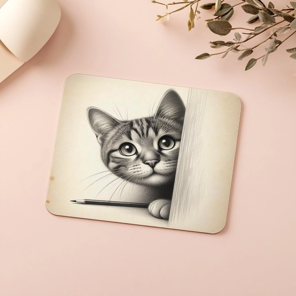 Göz%20Temaslı%20Kedi%20Çizimi%20Mouse%20Pad%20-%2019x23%20cm%202%20mm%20Dikdörtgen%20İthal%20Baskılı%20Mouse%20Pad