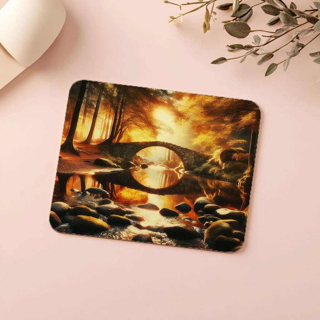 Doğal%20Yansımalı%20Dere%20&%20Köprü%20Mousepad%20-%2019x23%20cm%202%20mm%20Dikdörtgen%20İthal%20Baskılı%20Mouse%20Pad