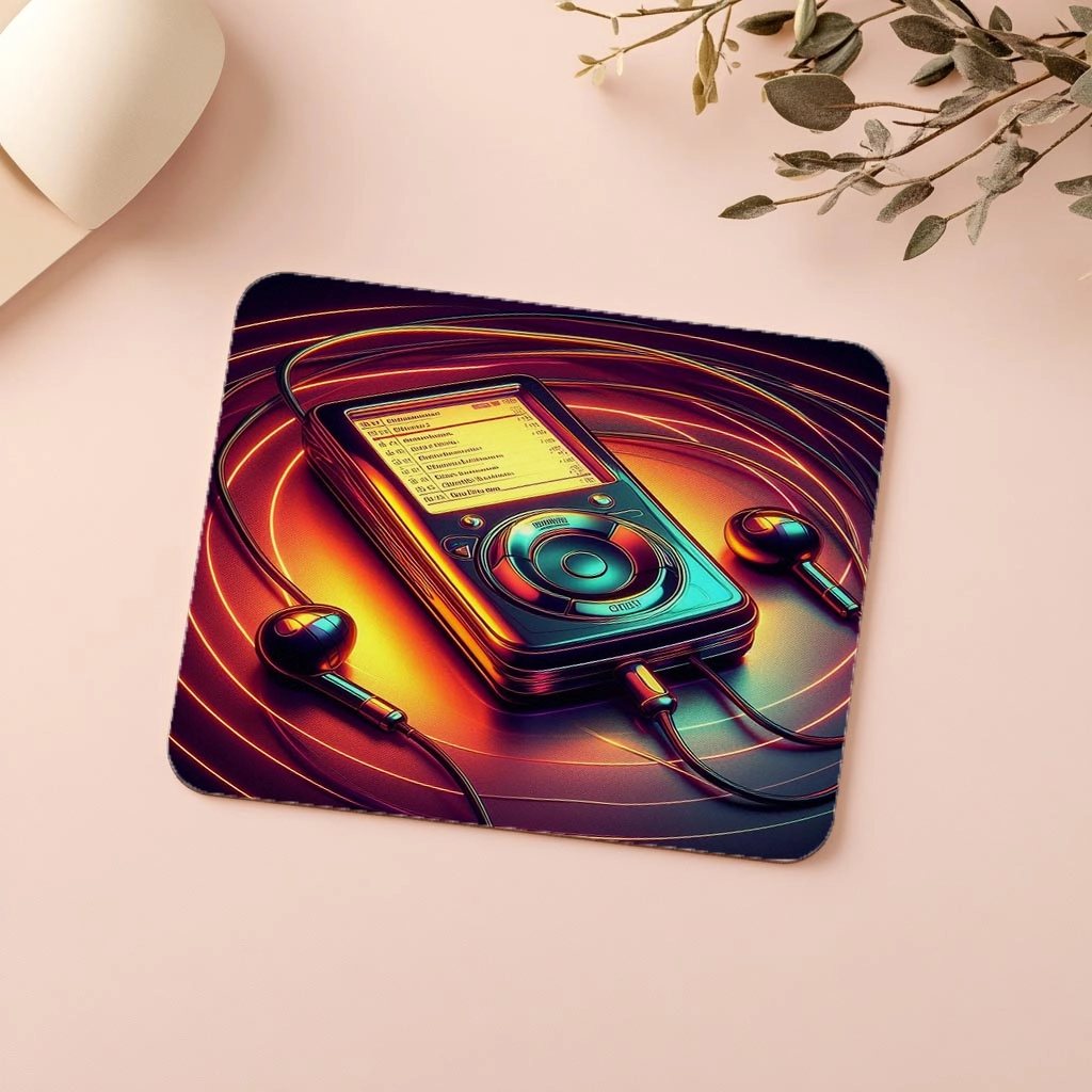 Neon%20Ekranlı%20Müzik%20Çalar%20Mouse%20Pad%20Tasarımı%20-%2019x23%20cm%202%20mm%20Dikdörtgen%20İthal%20Baskılı%20Mouse%20Pad