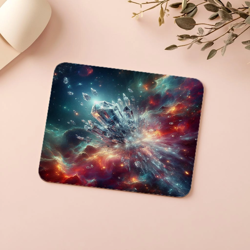 Nebula%20İçinden%20Geçen%20Parlayan%20Kuyruklu%20Yıldız%20-%2019x23%20cm%202%20mm%20Dikdörtgen%20İthal%20Baskılı%20Mouse%20Pad