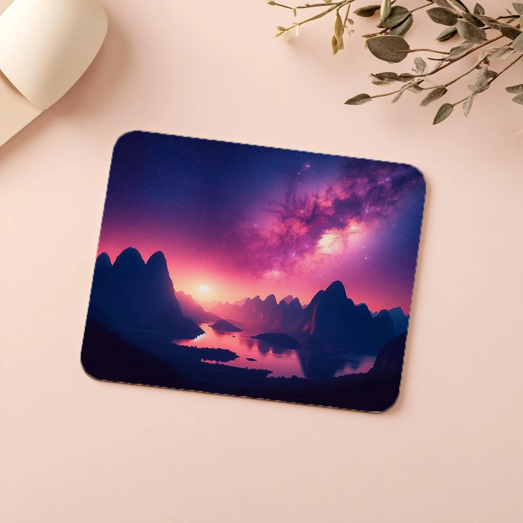Gece%20Gökyüzü%20Temalı%20Space%20Mouse%20Pad%20-%2019x23%20cm%202%20mm%20Dikdörtgen%20İthal%20Baskılı%20Mouse%20Pad