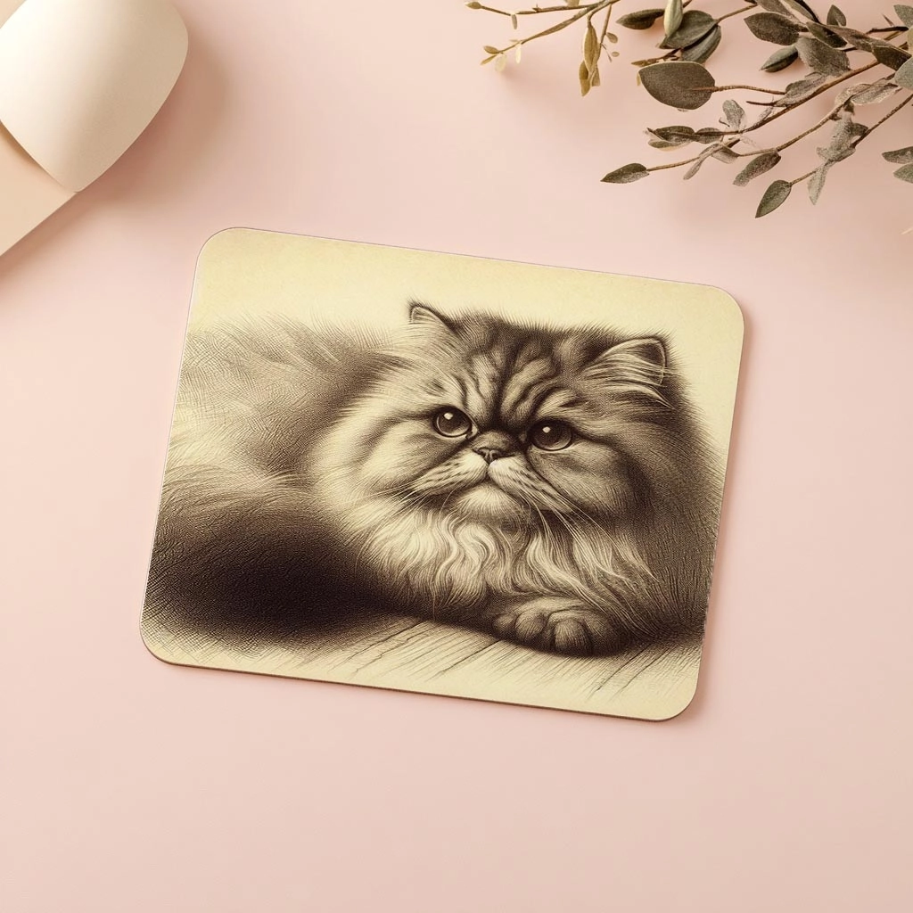 Yana%20Yatmış%20İran%20Kedisi%20Mousepad%20–%20Tüylü%20Detaylar%20-%2019x23%20cm%202%20mm%20Dikdörtgen%20İthal%20Baskılı%20Mouse%20Pad