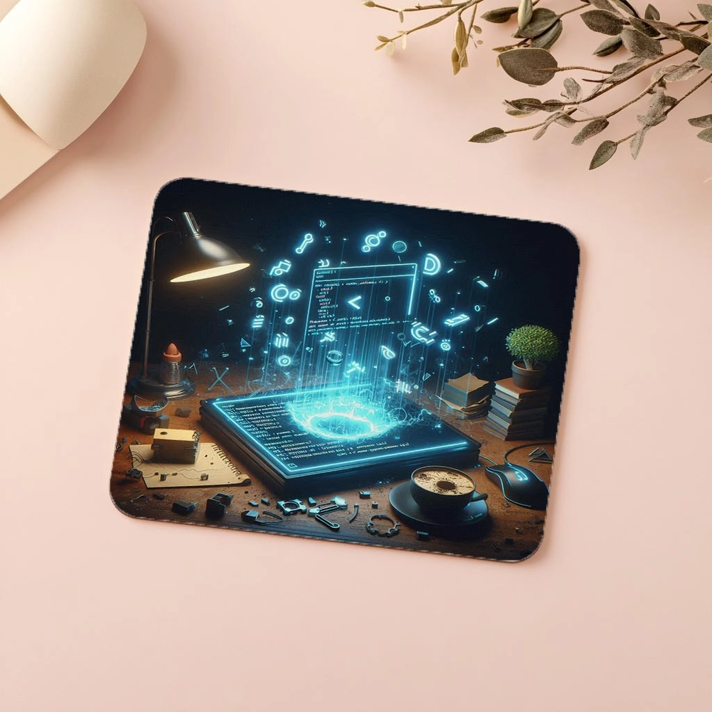 Sembol%20Dolu%20Kod%20Masası%20Mouse%20Pad%20Tasarımı%20-%2019x23%20cm%202%20mm%20Dikdörtgen%20İthal%20Baskılı%20Mouse%20Pad