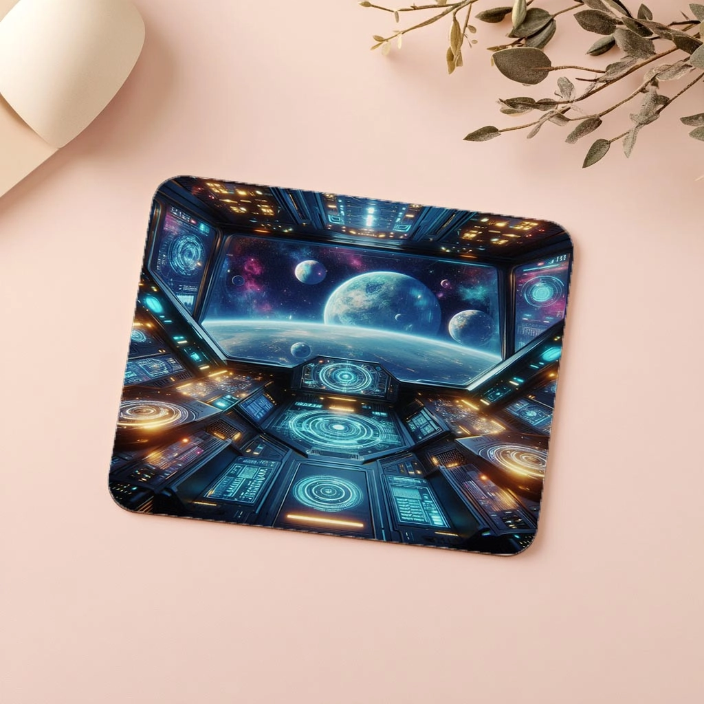 Uzay%20Gemisi%20Penceresinden%20Gezegenler%20Mousepad%20-%2019x23%20cm%202%20mm%20Dikdörtgen%20İthal%20Baskılı%20Mouse%20Pad