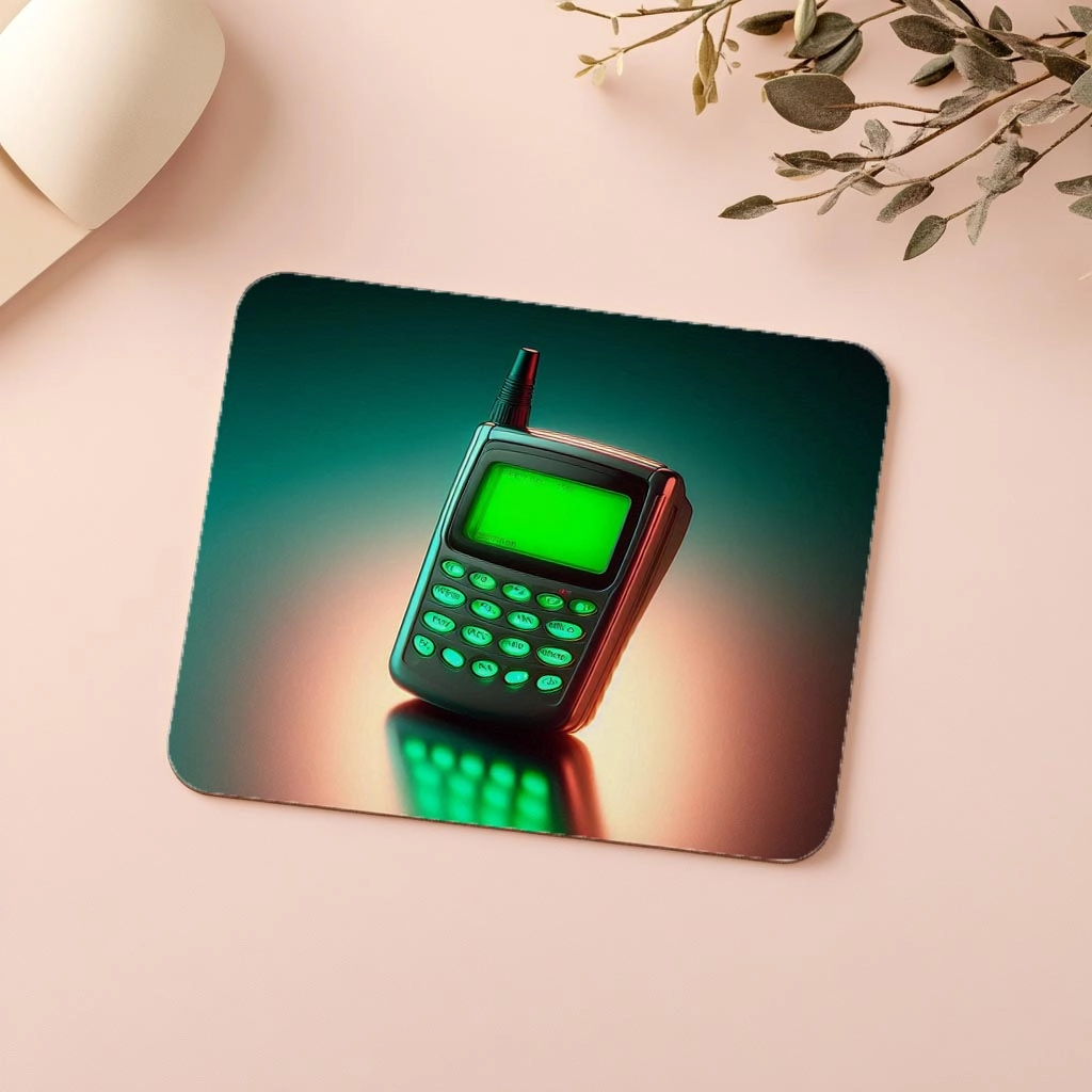 Minimal%20&%20Retro%20Pager%20Temalı%20Mouse%20Pad%20-%2019x23%20cm%202%20mm%20Dikdörtgen%20İthal%20Baskılı%20Mouse%20Pad