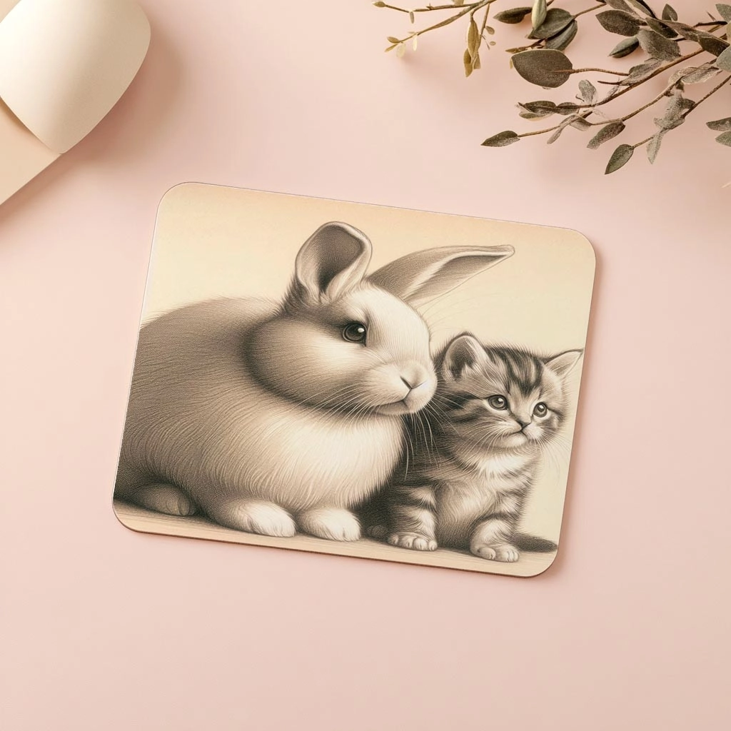 El%20Çizimi%20Dost%20Hayvanlar%20Temalı%20Mouse%20Pad%20-%2019x23%20cm%202%20mm%20Dikdörtgen%20İthal%20Baskılı%20Mouse%20Pad