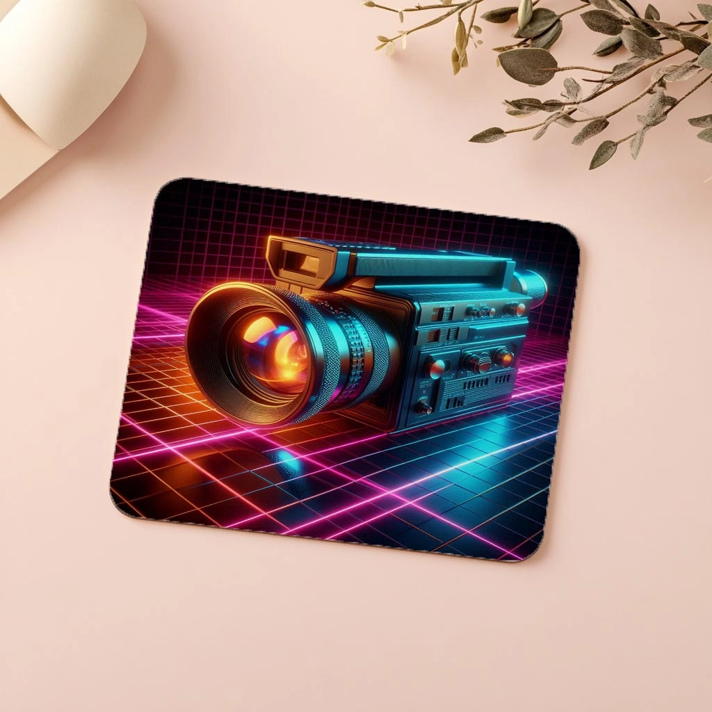 VHS%20Estetiği%20ile%2090’lar%20Mousepad%20-%2019x23%20cm%202%20mm%20Dikdörtgen%20İthal%20Baskılı%20Mouse%20Pad