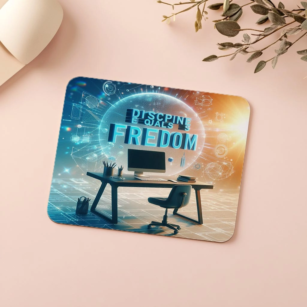 Discipline%20Equals%20Freedom%20Yazılı%20Ofis%20Mousepad%20-%2019x23%20cm%202%20mm%20Dikdörtgen%20İthal%20Baskılı%20Mouse%20Pad
