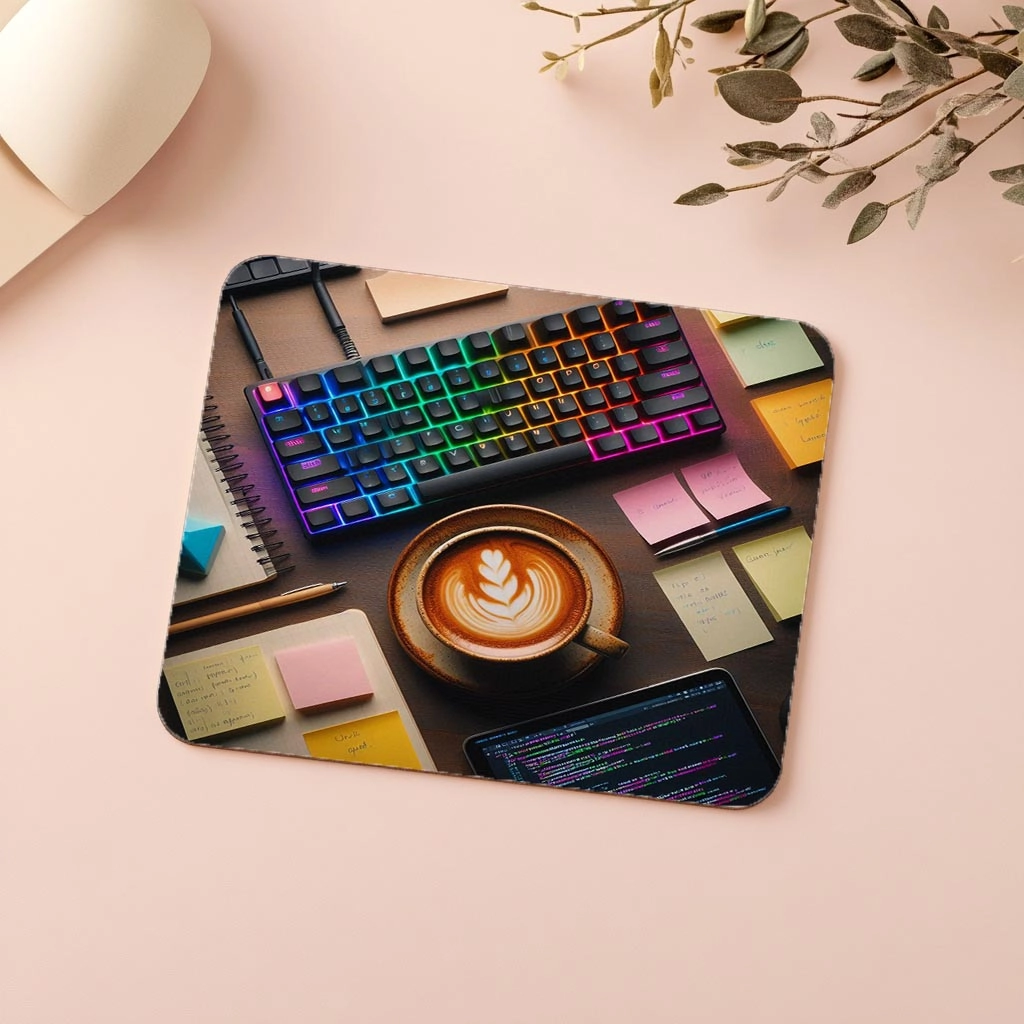 Sticky%20Note%20ve%20Kod%20Parçacıklı%20Mouse%20Pad%20-%2019x23%20cm%202%20mm%20Dikdörtgen%20İthal%20Baskılı%20Mouse%20Pad