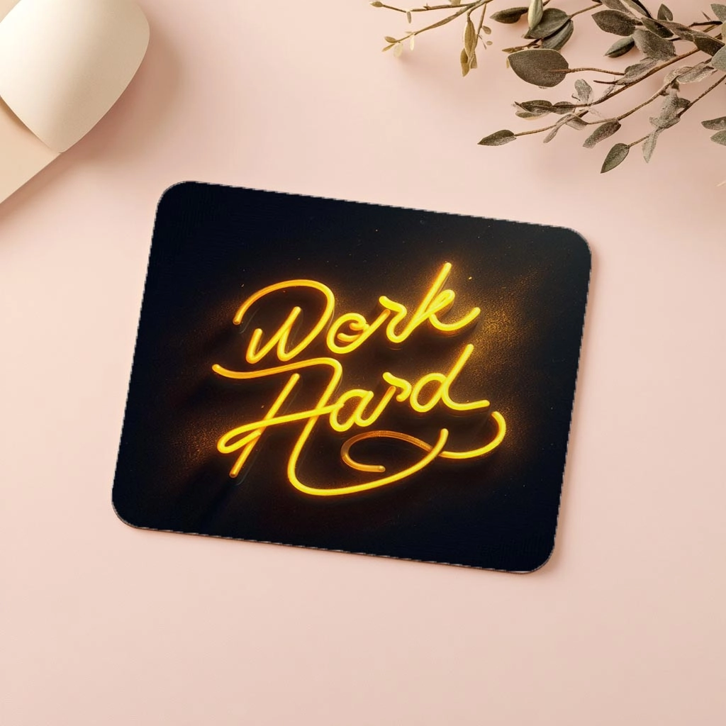 Work%20Hard%20Yazılı%20Koyu%20Zeminli%20Neon%20Mousepad%20-%2019x23%20cm%202%20mm%20Dikdörtgen%20İthal%20Baskılı%20Mouse%20Pad