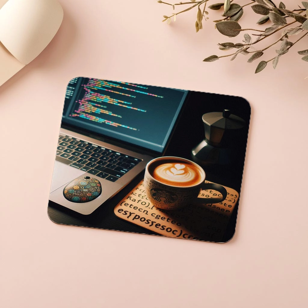 Kod%20Temalı%20Mouse%20Pad%20ile%20Ofis%20Tarzı%20-%2019x23%20cm%202%20mm%20Dikdörtgen%20İthal%20Baskılı%20Mouse%20Pad