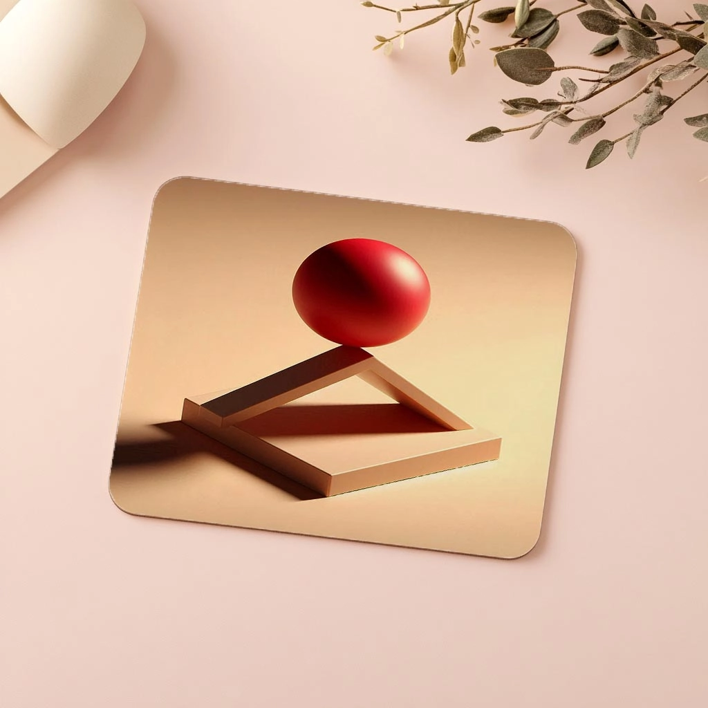 Dengede%20Duran%20Kırmızı%20Küre%20Mousepad%20-%2019x23%20cm%202%20mm%20Dikdörtgen%20İthal%20Baskılı%20Mouse%20Pad