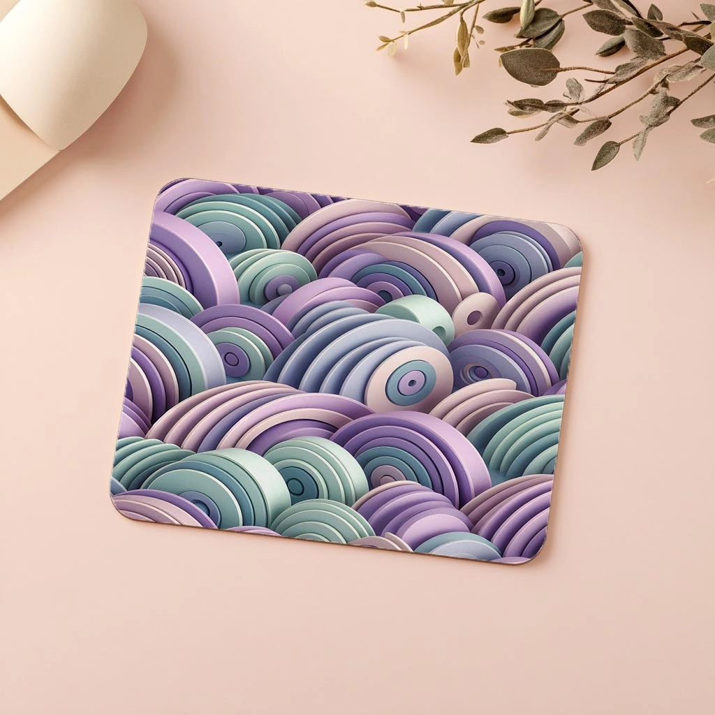 Yarım%20Daire%20Dizilimli%20Mint-Lavanta%20Mousepad%20-%2019x23%20cm%202%20mm%20Dikdörtgen%20İthal%20Baskılı%20Mouse%20Pad