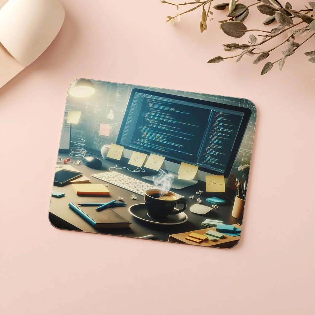 Klasik%20Siyah%20Kahveli%20Kodlama%20Alanı%20Mousepad%20-%2019x23%20cm%202%20mm%20Dikdörtgen%20İthal%20Baskılı%20Mouse%20Pad