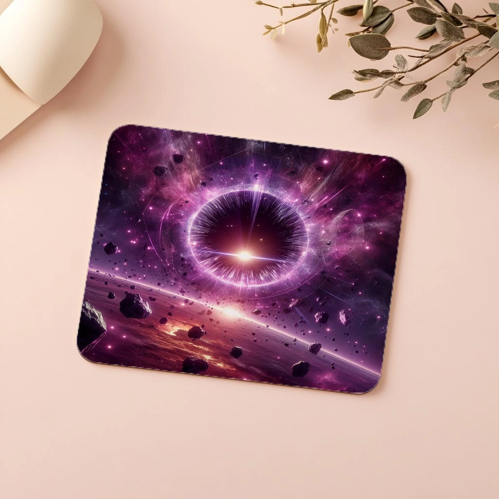 Mor%20Renkli%20Portal%20ve%20Asteroitli%20Mousepad%20-%2019x23%20cm%202%20mm%20Dikdörtgen%20İthal%20Baskılı%20Mouse%20Pad