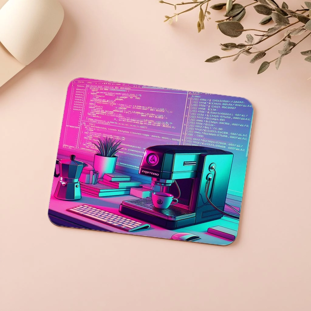 Espresso%20Makinesiyle%20Zenginleştirilmiş%20Kod%20Mouse%20Pad%20-%2019x23%20cm%202%20mm%20Dikdörtgen%20İthal%20Baskılı%20Mouse%20Pad