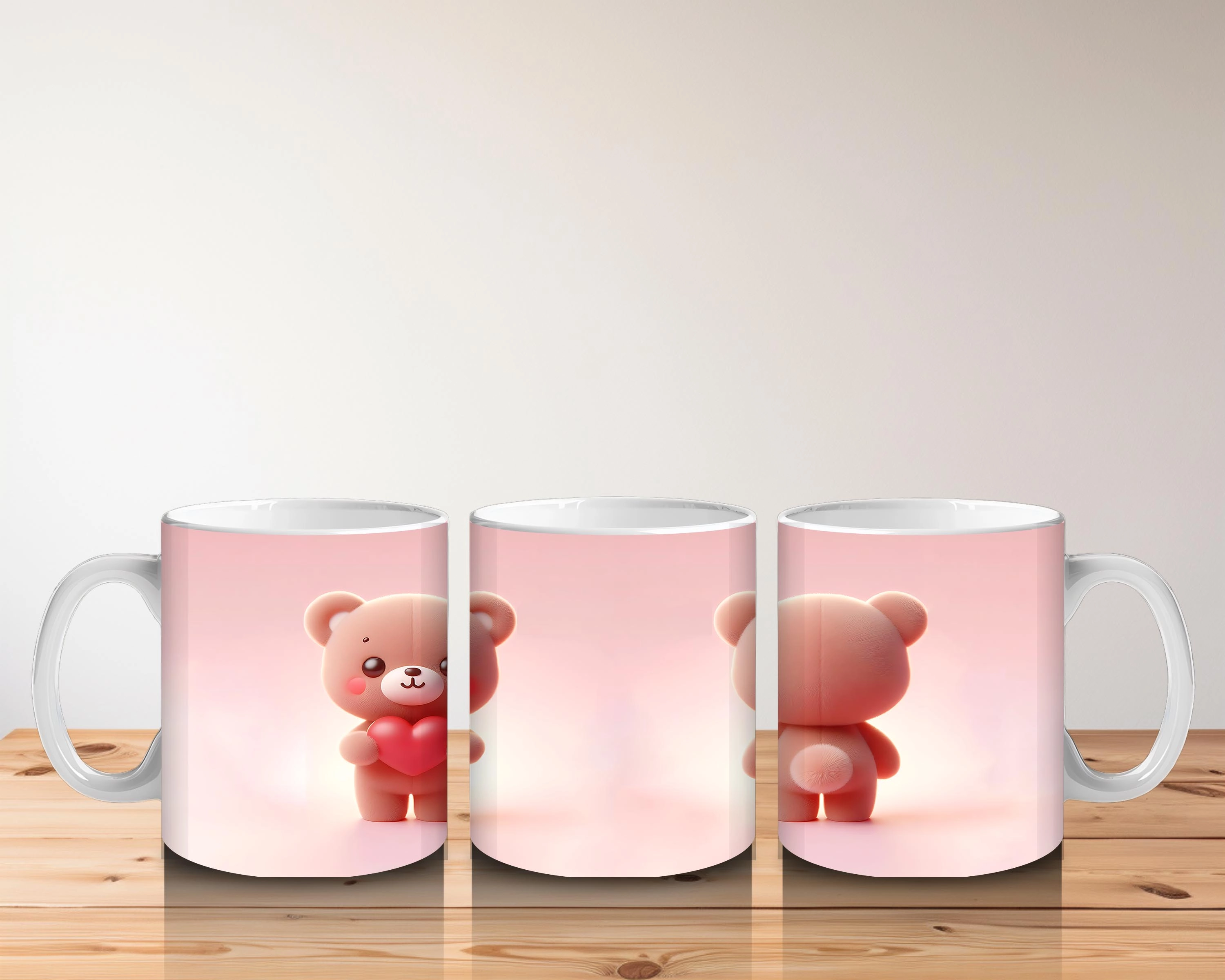 Ön%20ve%20Arka%20Yüzüyle%20Pembe%20Ayıcık%20Çifti%20–%20Baskılı%20Kahve%20Kupası