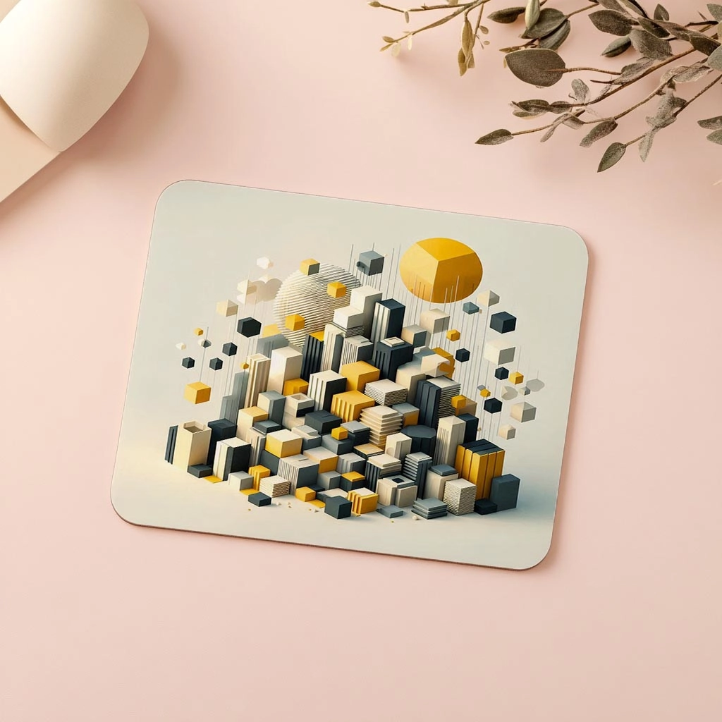 Altıgen%20Geometrik%20Kolaj%20Mousepad%20-%2019x23%20cm%202%20mm%20Dikdörtgen%20İthal%20Baskılı%20Mouse%20Pad