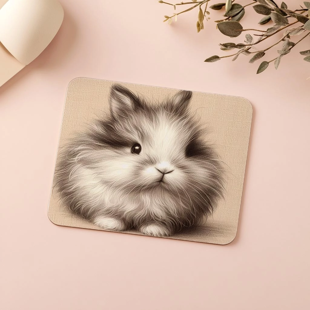 Krem%20Zemin%20Üzerine%20El%20Çizimi%20Tavşan%20Mousepad%20-%2019x23%20cm%202%20mm%20Dikdörtgen%20İthal%20Baskılı%20Mouse%20Pad
