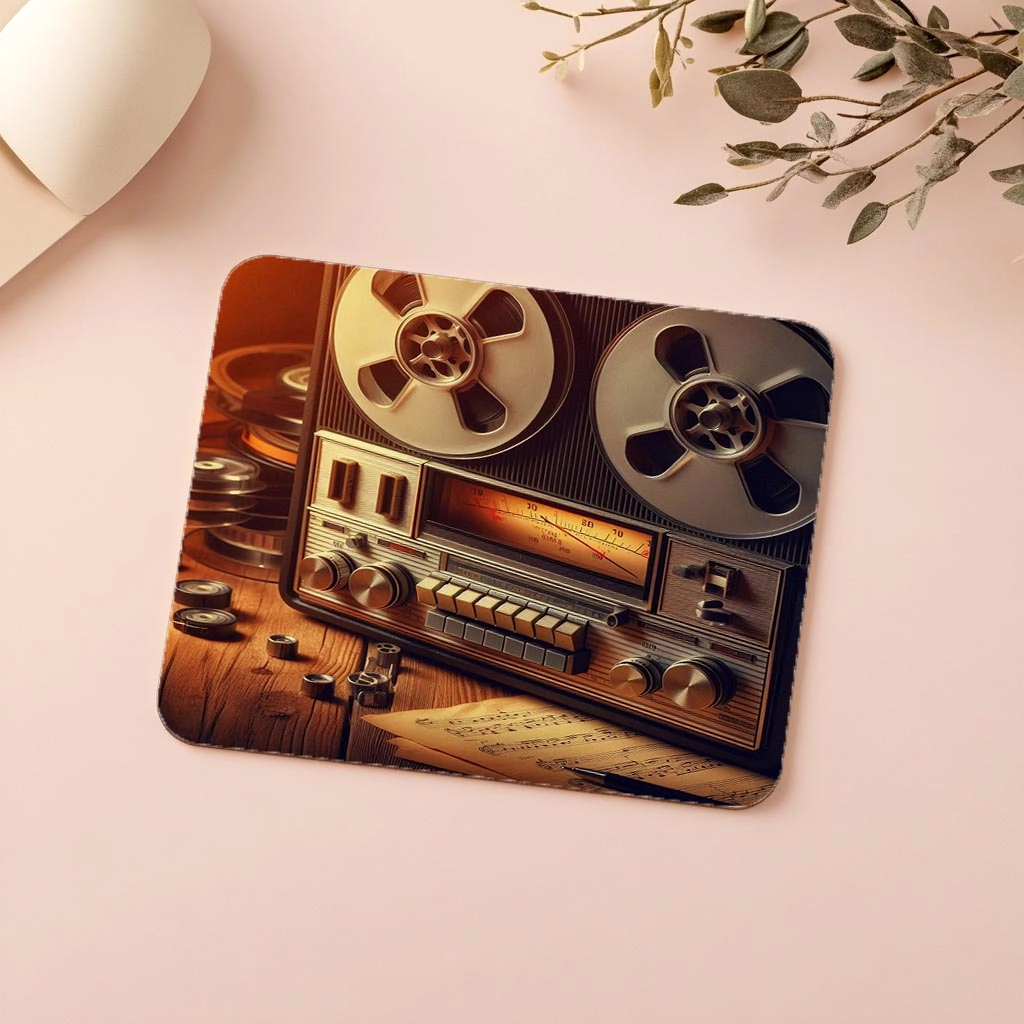 Sıcak%20Işıklı%20Nostaljik%20Teyp%20Mouse%20Pad%20-%2019x23%20cm%202%20mm%20Dikdörtgen%20İthal%20Baskılı%20Mouse%20Pad
