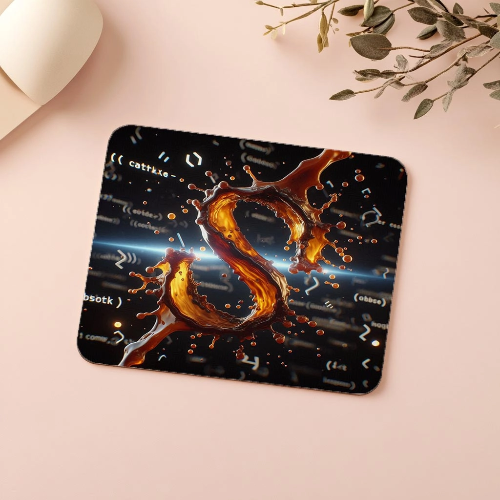 Sıçrama%20İçinde%20Açılan%20Kod%20Sembolleri%20Mousepad%20-%2019x23%20cm%202%20mm%20Dikdörtgen%20İthal%20Baskılı%20Mouse%20Pad
