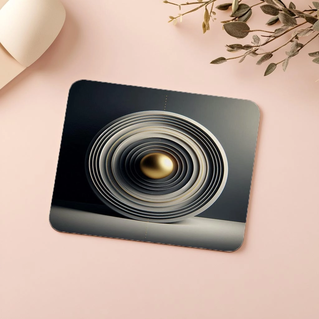 Sade%20Zemin%20Üzerine%20Zen%20Dairesi%20Tasarımı%20-%2019x23%20cm%202%20mm%20Dikdörtgen%20İthal%20Baskılı%20Mouse%20Pad