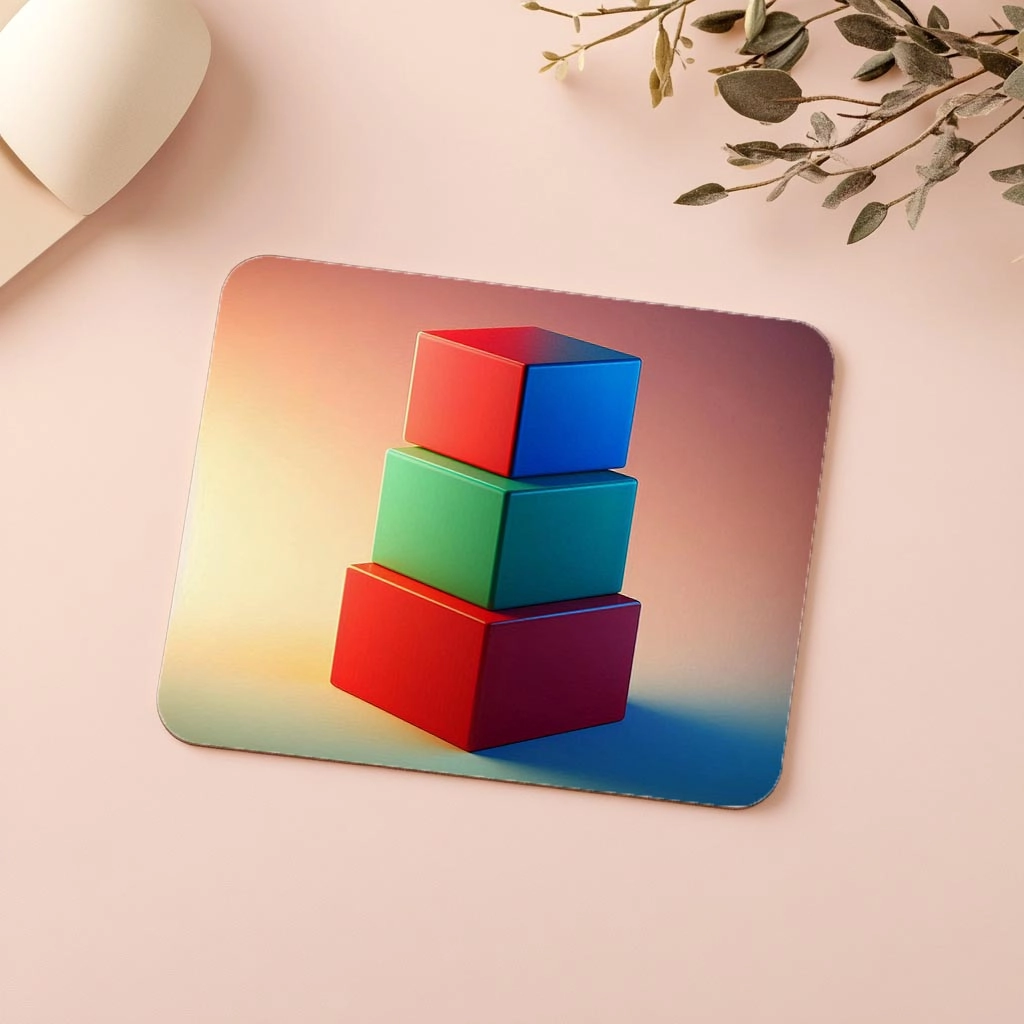 Üç%20Renkli%20Bloklarla%20Geometrik%20Mousepad%20-%2019x23%20cm%202%20mm%20Dikdörtgen%20İthal%20Baskılı%20Mouse%20Pad