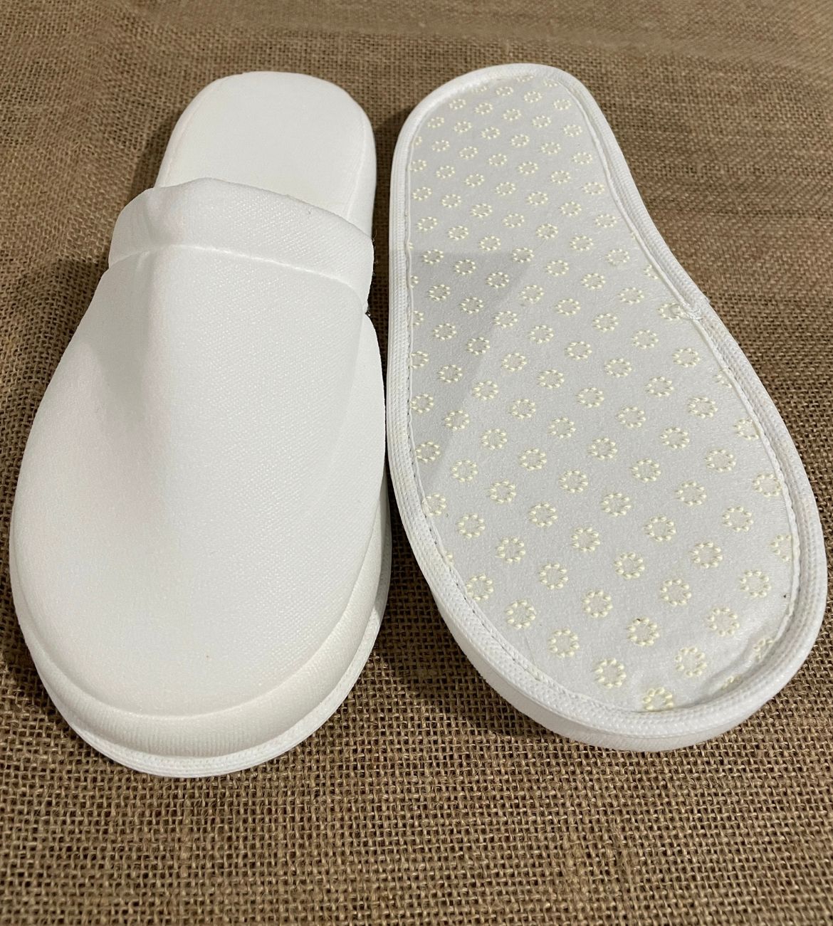 10%20Çift%20Çift%20Kat%20Polyester%20Havlu%20Süslenebilir%20Lohusa%20Terliği%20Kalın%20Sünger%20Taban%20%20Otel%20Banyo%20Terlik