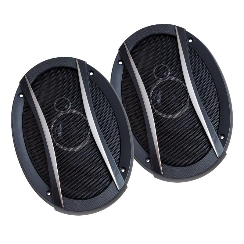 Leone%20HR-6935TW%201250%20Watt%206%20X%209%20Kapaklı%20Çiftli%20Takım%20Oval%20Hoparlör