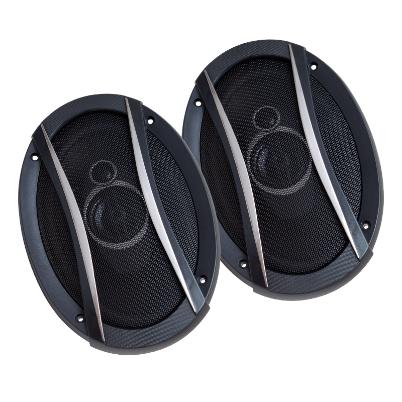 Leone%20HR-6935TW%201250%20Watt%206%20X%209%20Kapaklı%20Çiftli%20Takım%20Oval%20Hoparlör